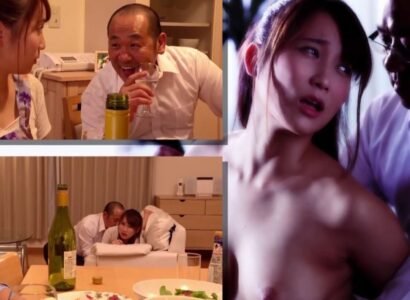 Anh chồng nhu nhược đến mức cho phép sếp địt vợ mình
