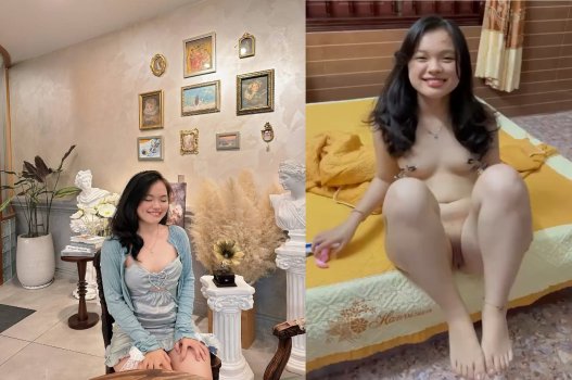 Em thủ dâm và chảy nước