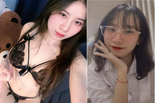 Về nhà cô gái đi săn dương vật